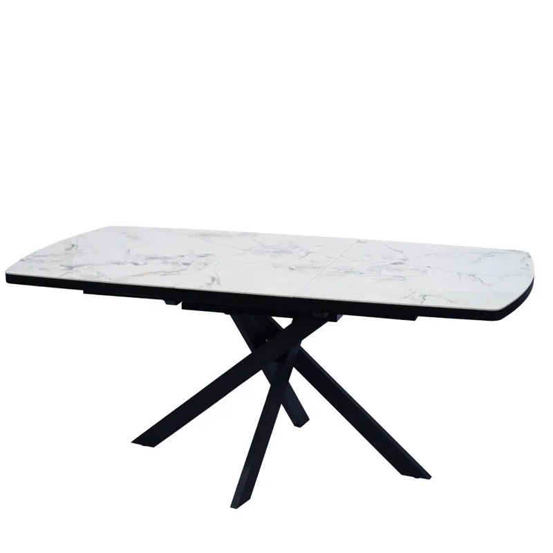 Table à manger Elvira – Cold Jade brillante