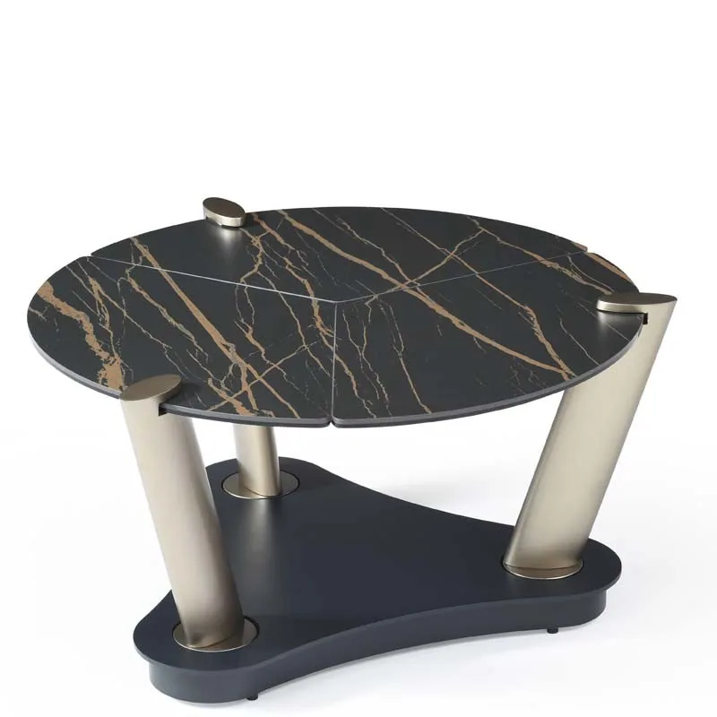 Table basse ronde Adage – Black Stone